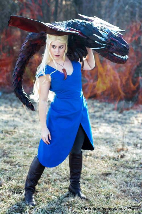 Drogon and I! My baby! Daenerys Targaryen…